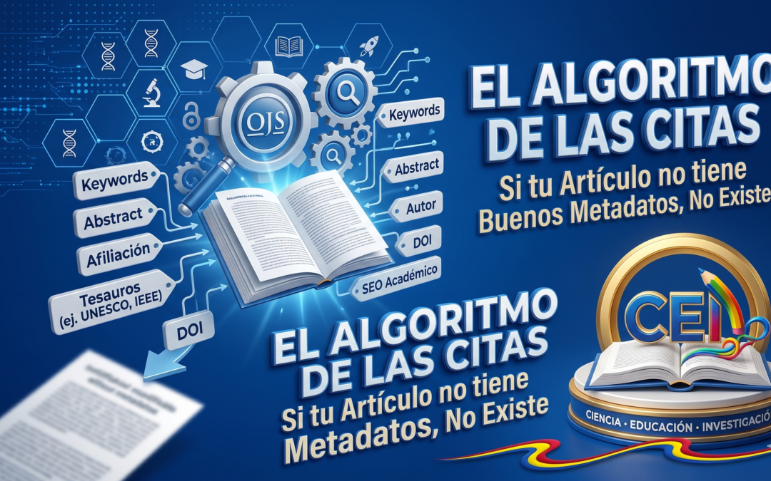 El Algoritmo de las Citas: Si tu Artículo no tiene Buenos Metadatos, No Existe